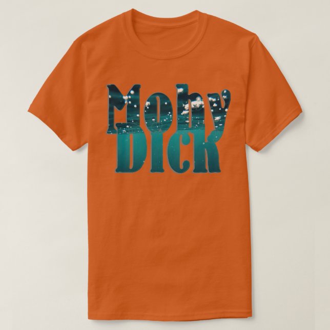 Camiseta Moby Dick (Frente do Design)