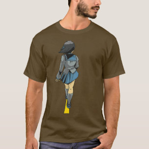 Camiseta Moça Anime manga japonesa Chibi Kawaii otaku waifu