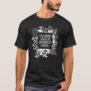 Camiseta Moça Contrária Downton Sarcastic Lady Cote