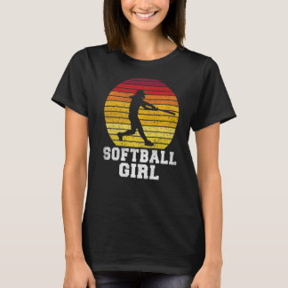 Camiseta Moça de Softball