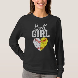 Camiseta Moça de Softball para mulheres caçadoras de mães