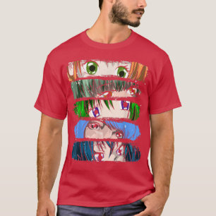 Camiseta Moça Japonesa Manga Otaku Kawaii Anime Japão