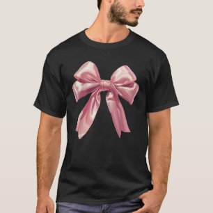 Camiseta Moça Mole Era Arco Cowgirl Pink Coquette Preppy Gi
