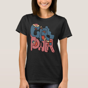 Camiseta Moça Power T-Shirt
