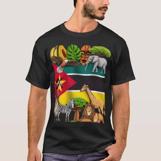 Camiseta Moçambique (Frente)