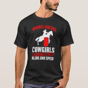 Camiseta Moças De Barrel Com Coisa Para Bling