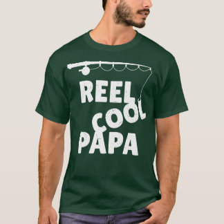 Camiseta Moças de pesca de rolo Legal Papa Dia de os pais