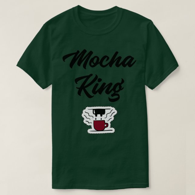 Camiseta Mocha King (Frente do Design)