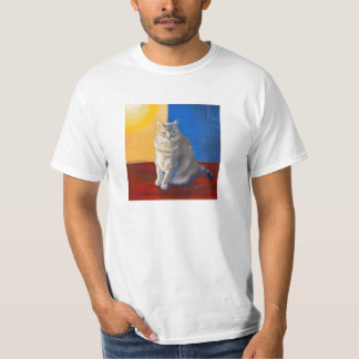 Camiseta "Mocha o Gato" - Estilo Impressionista T-Shirt