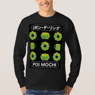 Camiseta Mochi Rosquinha Poi Mochi E Café