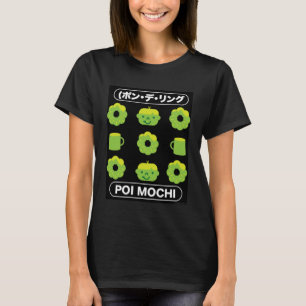 Camiseta Mochi Rosquinha Poi Mochi E T-Shirt Café