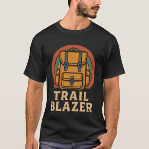Camiseta Mochila De Aventura Trail Blazer Entusiasta De Tri