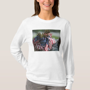 Camiseta Mochila de um soldado do Exército