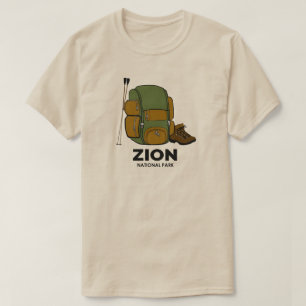 Camiseta Mochila do Parque Nacional de Zion