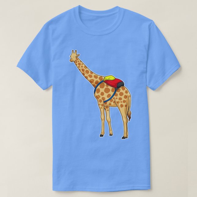 Camiseta Mochila Giraffe (Frente do Design)
