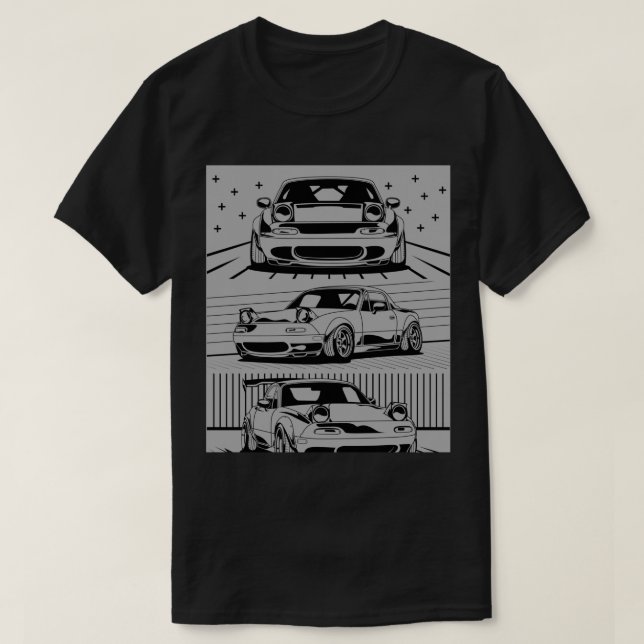 Camiseta Mochila Mazda Miata (Frente do Design)