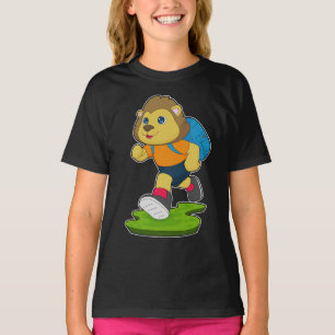 Camiseta Mochila para caminhada Leão