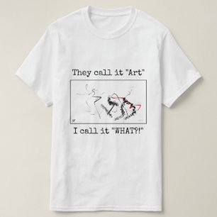 Camiseta Mockery of abstrato art