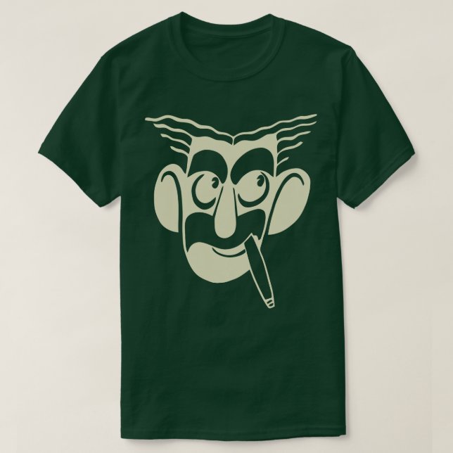 Camiseta Mod3 Groucho Marx Brothers Baseball TShirt 1 (Frente do Design)