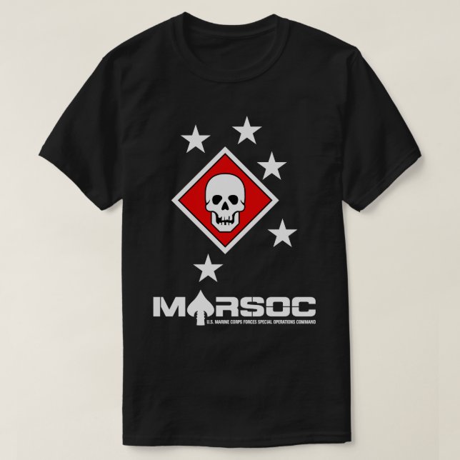 Camiseta Mod3 MARSOC Estados Unidos Marine s (Frente do Design)