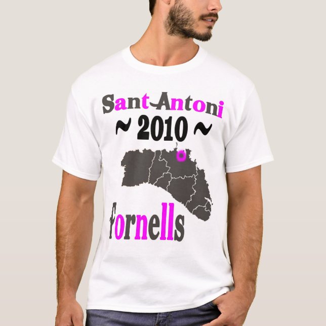 Camiseta Mod.3 - FORNELLS - Sant Antoni 2010 (Frente)
