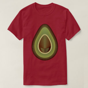 Camiseta mod avocado