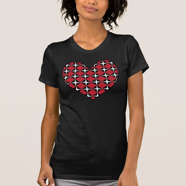 Camiseta Mod Diamond Heart (Frente)