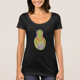 Camiseta Mod Matryoshka Doll Graphic Tee