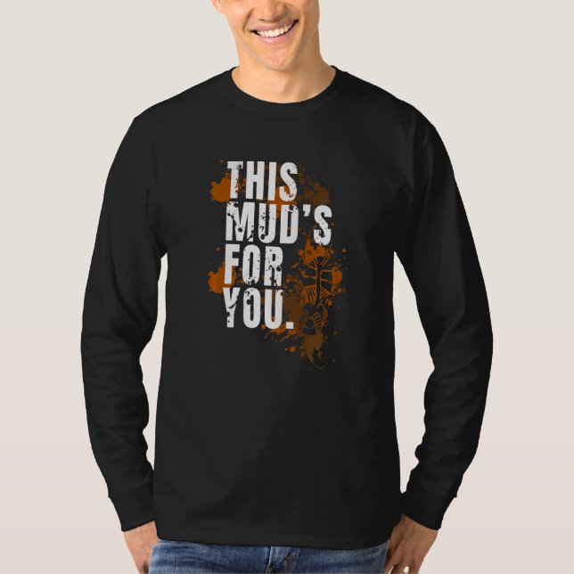 Camiseta Mod Run Obstacle Course Dirty Muddy Runner 2 (Frente)
