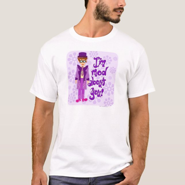 Camiseta Mod Sobre Teu Engraçado Retrô Sessenta (Frente)