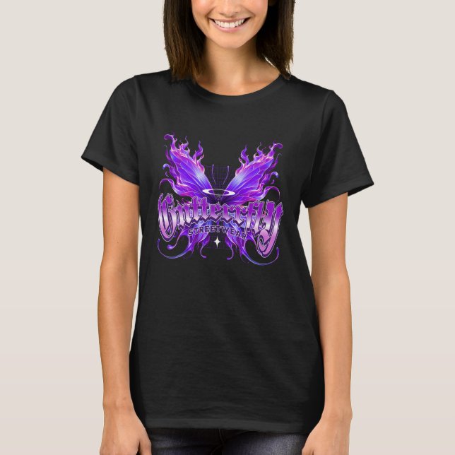 Camiseta Moda Butterfly Streetwear (Frente)