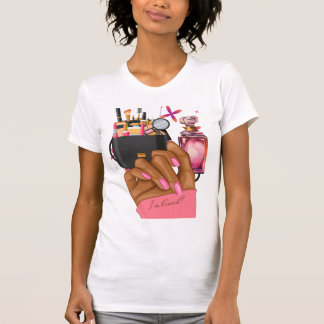 Camiseta Moda casual luxuosa para todas as mulheres