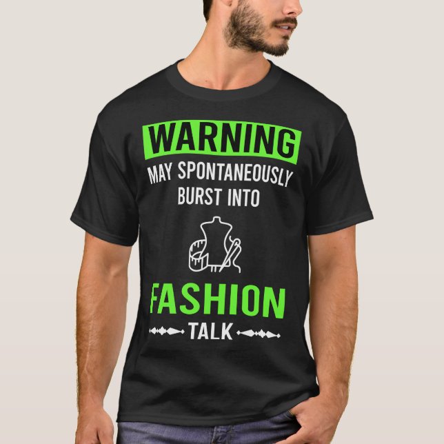 Camiseta Moda de Alerta Verde (Frente)
