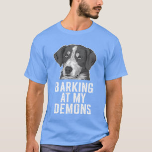 Camiseta Moda de Alternativo de Cachorro Gótico Emo para Di