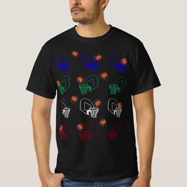 Camiseta Moda de Basquete (Frente)
