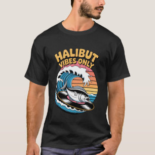 Camiseta Moda de Estilo de Vida de Pesca Oceânica Apenas Vi