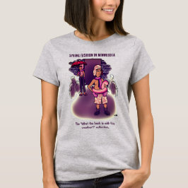 Camiseta Moda de Primavera Cinza