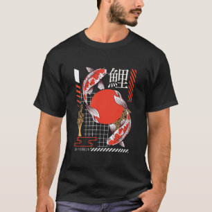 Camiseta Moda de Rua Coi Japonesa
