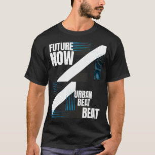 Camiseta Moda de Rua Futurista Ritmo Urbano do Futuro