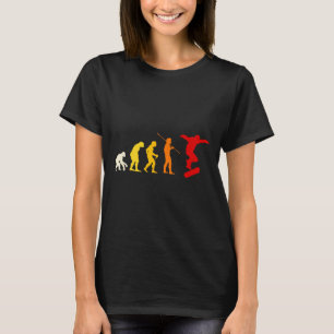Camiseta Moda de Skate Presente de Skater Adolescente Roupa