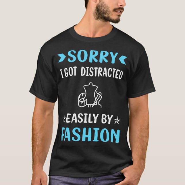 Camiseta Moda distraída (Frente)