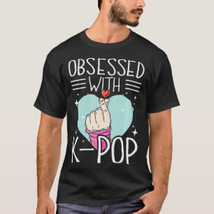Camiseta Moda do KPop para os fãs do KDrama e Merchandi cor