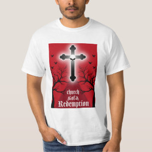 Camiseta Moda do tronco Posto do gótico
