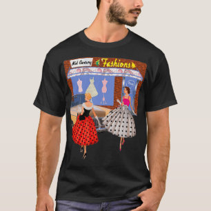 Camiseta Moda dos anos 50