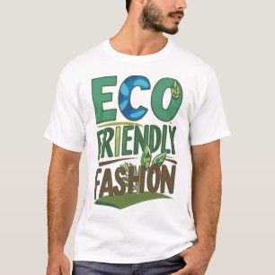 Camiseta Moda Ecológica – Estilo Sustentável Colorido