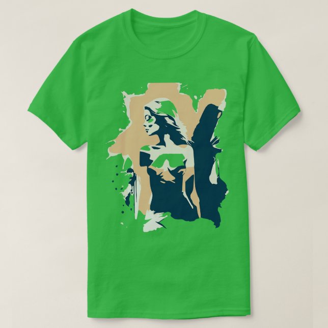 Camiseta moda feminina (Frente do Design)