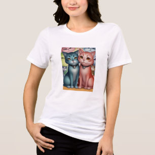 Camiseta moda feminina - Chic, Confortável e V