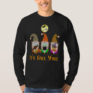 Camiseta Moda Gráfica Mulheres Gráfico É Outono Galera Gato