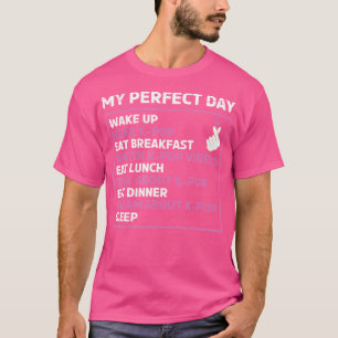 Camiseta Moda K-Pop Para Fãs De K-Drama Coreano Mercadoria