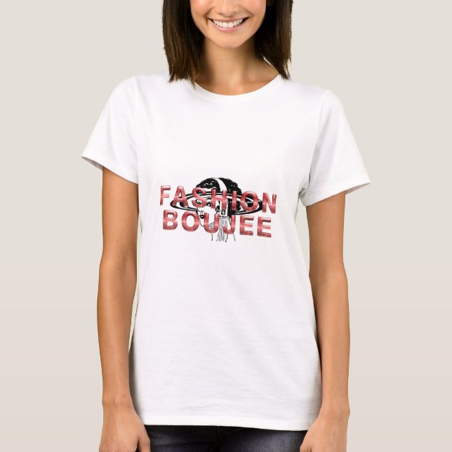 Camiseta Moda TEE Boujee (Frente)